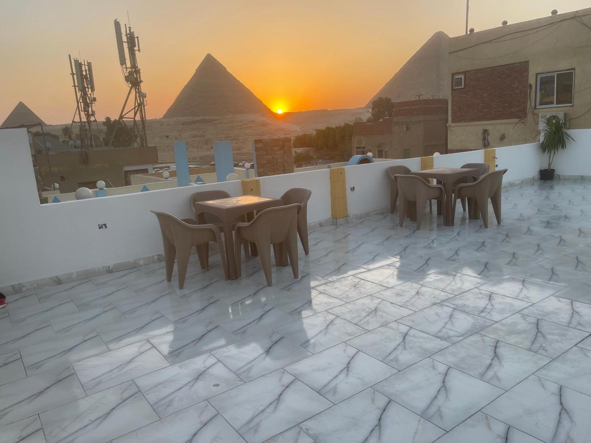 Basha Pyramids Inn Kafrat al Jabal ภายนอก รูปภาพ