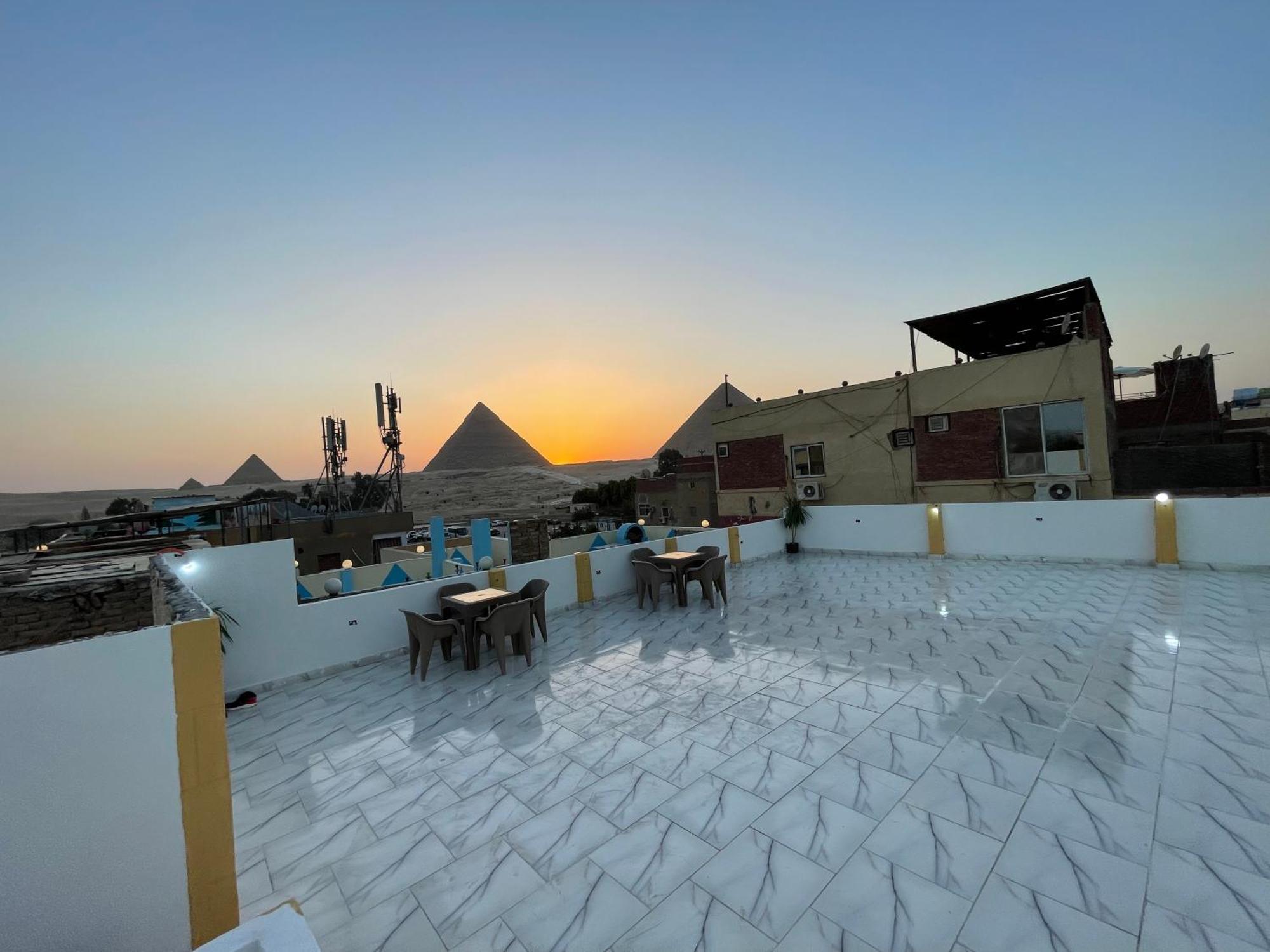 Basha Pyramids Inn Kafrat al Jabal ภายนอก รูปภาพ