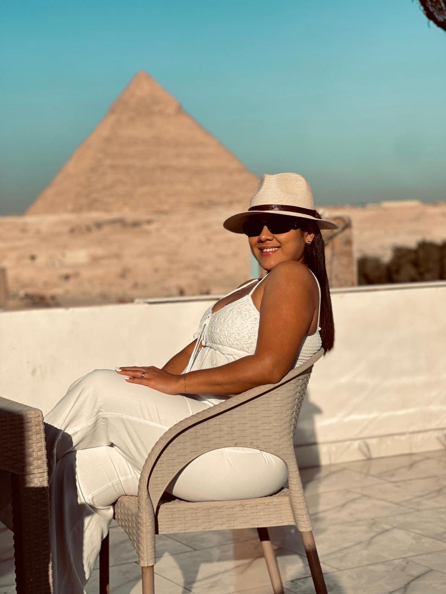 Basha Pyramids Inn Kafrat al Jabal ภายนอก รูปภาพ
