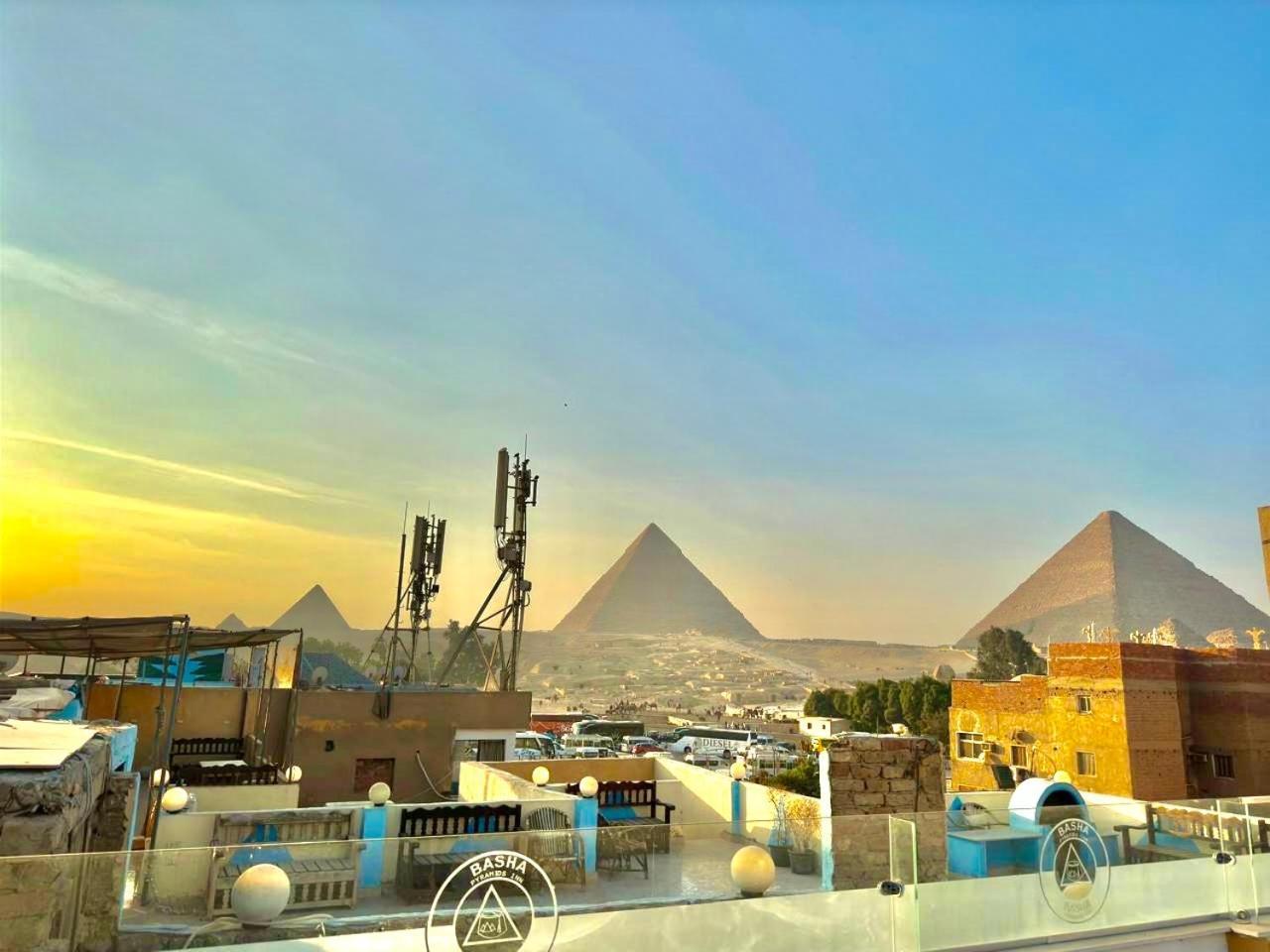 Basha Pyramids Inn Kafrat al Jabal ภายนอก รูปภาพ